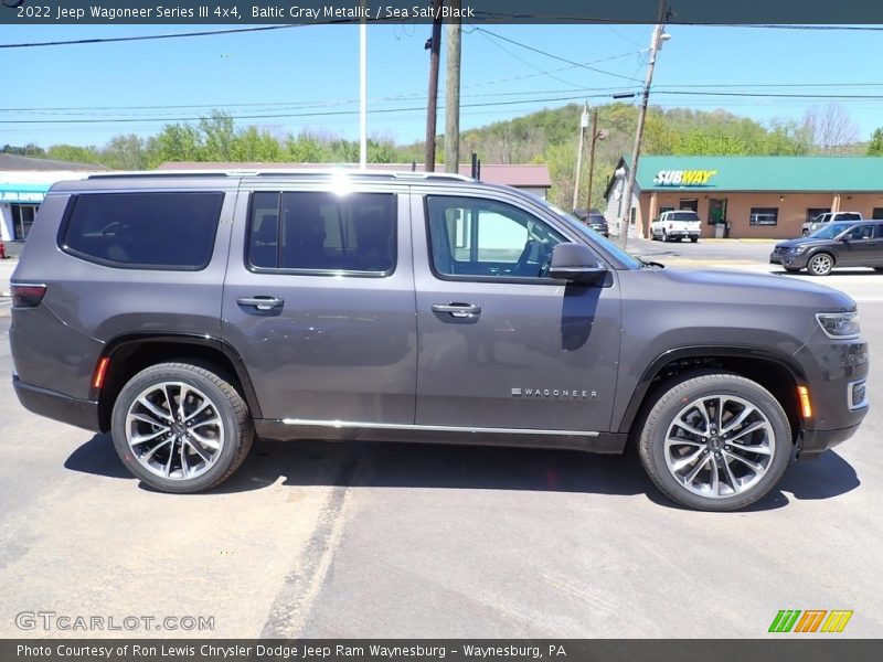 Baltic Gray Metallic / Sea Salt/Black 2022 Jeep Wagoneer Series III 4x4