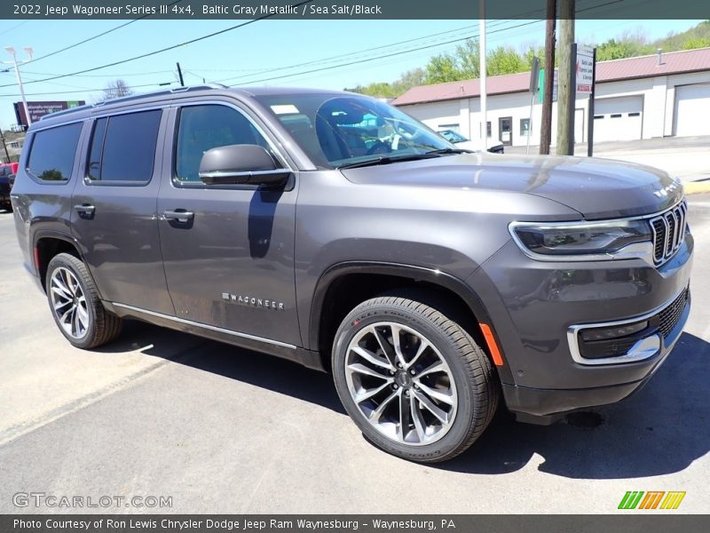 Baltic Gray Metallic / Sea Salt/Black 2022 Jeep Wagoneer Series III 4x4