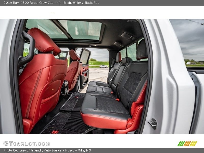 Rear Seat of 2019 1500 Rebel Crew Cab 4x4