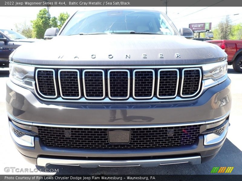 Baltic Gray Metallic / Sea Salt/Black 2022 Jeep Wagoneer Series III 4x4