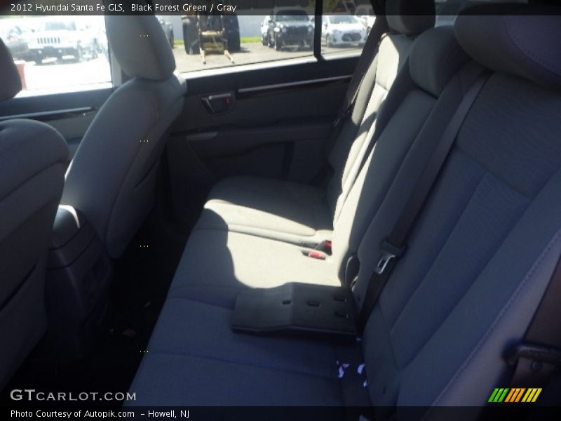 Black Forest Green / Gray 2012 Hyundai Santa Fe GLS
