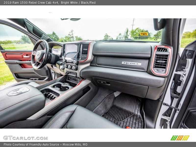 Dashboard of 2019 1500 Rebel Crew Cab 4x4