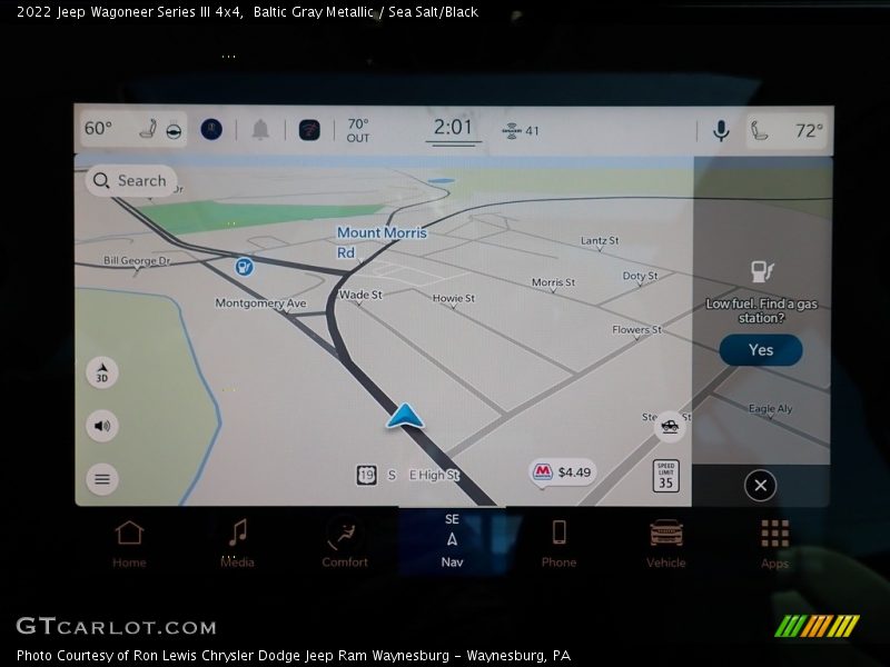 Baltic Gray Metallic / Sea Salt/Black 2022 Jeep Wagoneer Series III 4x4