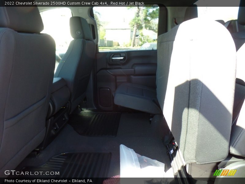 Red Hot / Jet Black 2022 Chevrolet Silverado 2500HD Custom Crew Cab 4x4