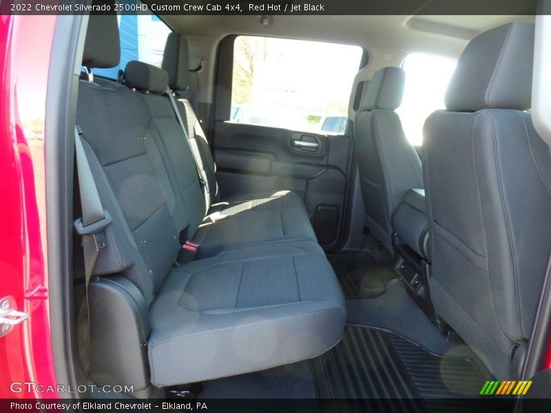 Red Hot / Jet Black 2022 Chevrolet Silverado 2500HD Custom Crew Cab 4x4