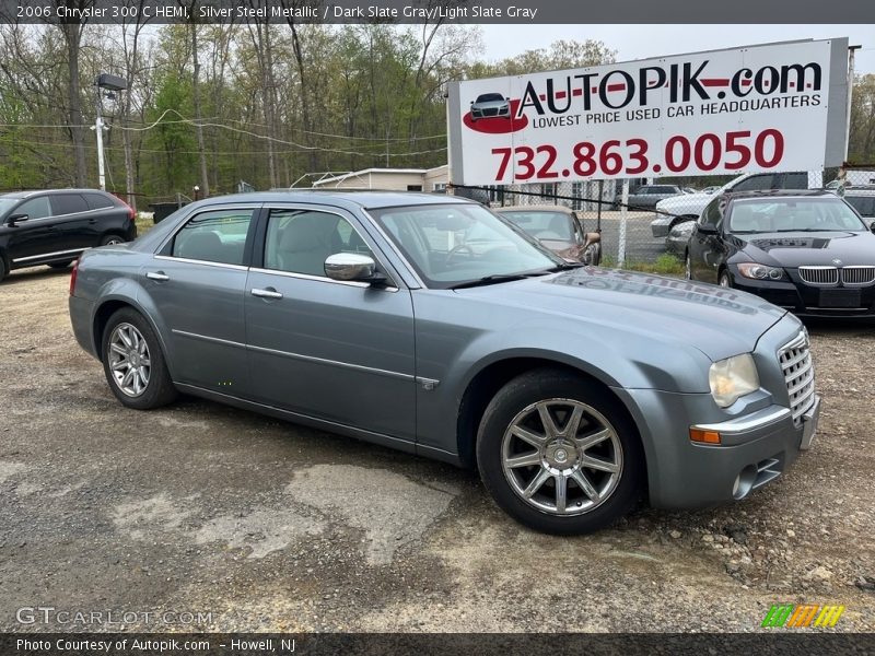Silver Steel Metallic / Dark Slate Gray/Light Slate Gray 2006 Chrysler 300 C HEMI
