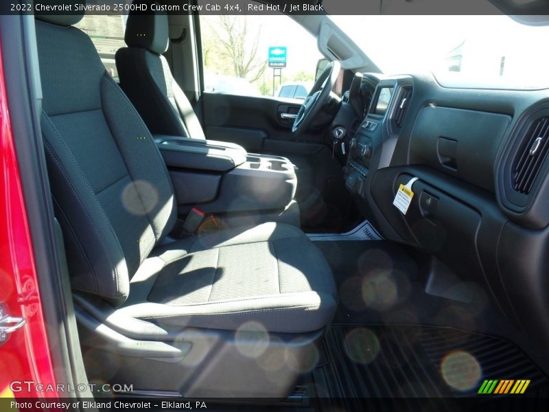 Red Hot / Jet Black 2022 Chevrolet Silverado 2500HD Custom Crew Cab 4x4