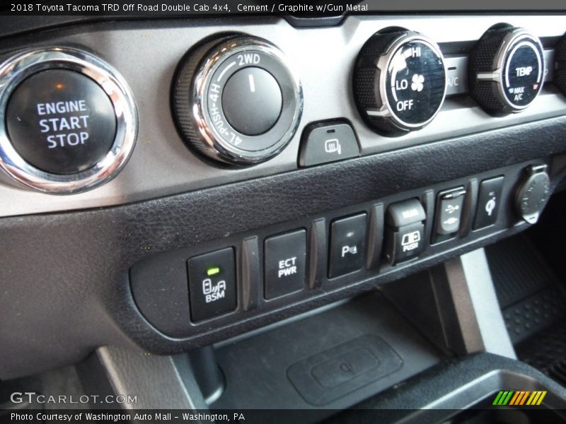 Cement / Graphite w/Gun Metal 2018 Toyota Tacoma TRD Off Road Double Cab 4x4