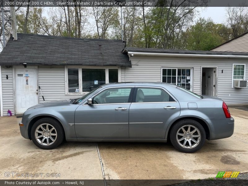 Silver Steel Metallic / Dark Slate Gray/Light Slate Gray 2006 Chrysler 300 C HEMI