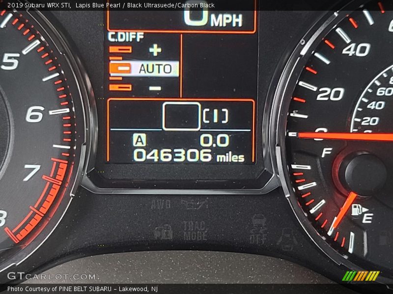  2019 WRX STI STI Gauges