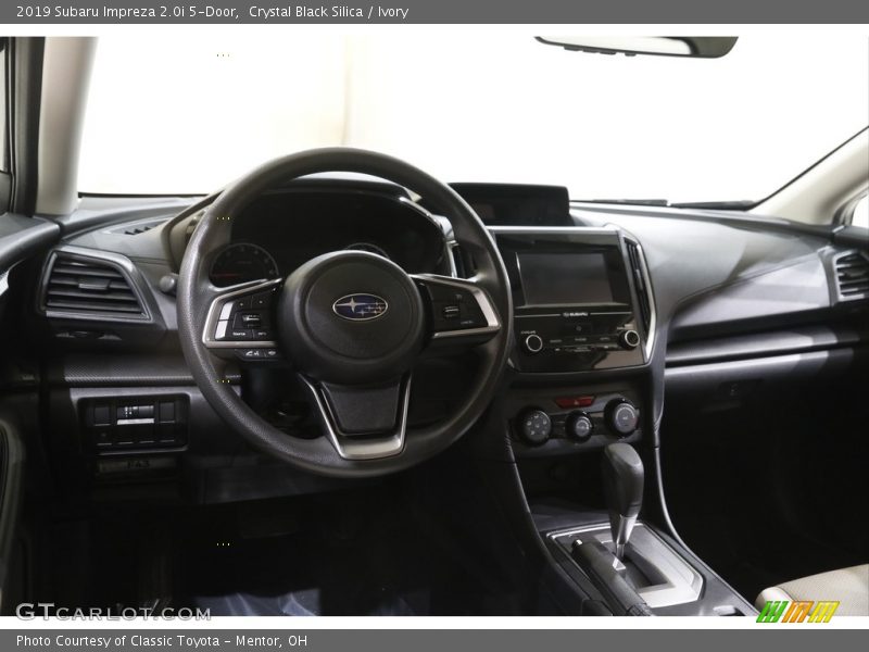 Crystal Black Silica / Ivory 2019 Subaru Impreza 2.0i 5-Door