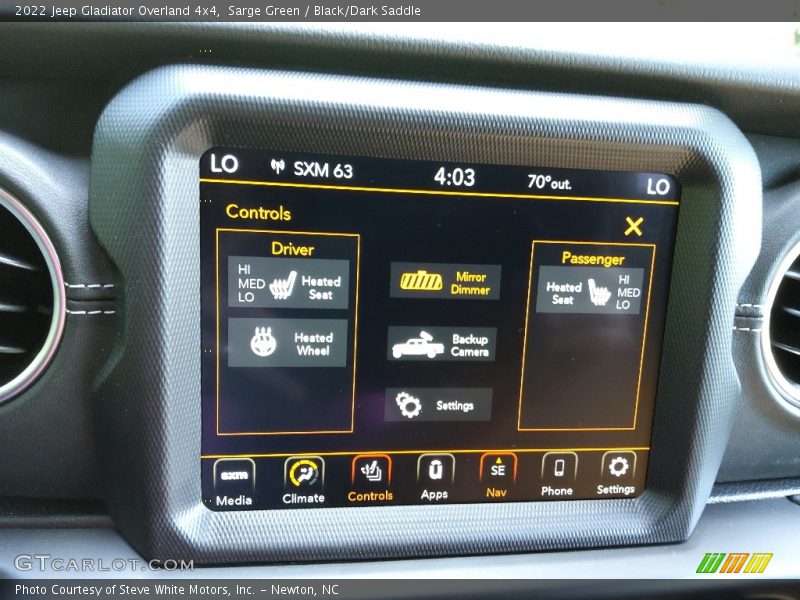 Sarge Green / Black/Dark Saddle 2022 Jeep Gladiator Overland 4x4