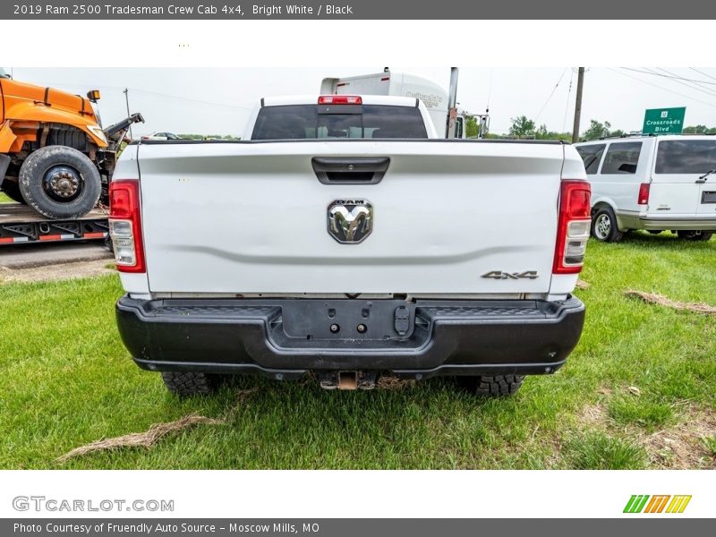 Bright White / Black 2019 Ram 2500 Tradesman Crew Cab 4x4