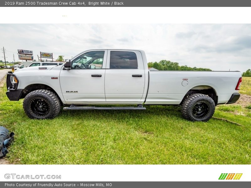 Bright White / Black 2019 Ram 2500 Tradesman Crew Cab 4x4