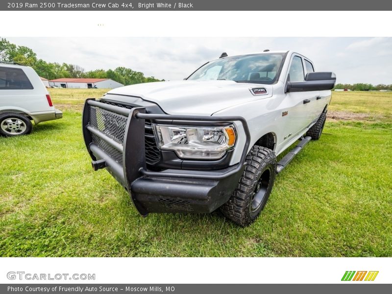 Bright White / Black 2019 Ram 2500 Tradesman Crew Cab 4x4