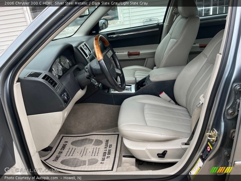 Silver Steel Metallic / Dark Slate Gray/Light Slate Gray 2006 Chrysler 300 C HEMI