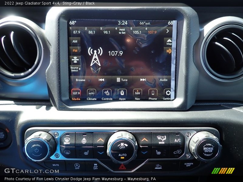 Sting-Gray / Black 2022 Jeep Gladiator Sport 4x4