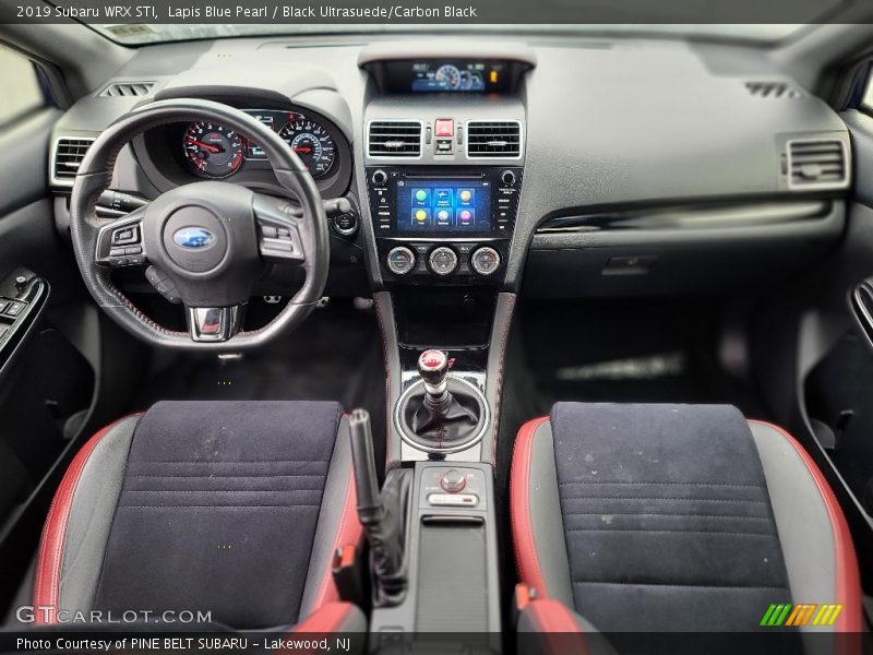  2019 WRX STI Black Ultrasuede/Carbon Black Interior