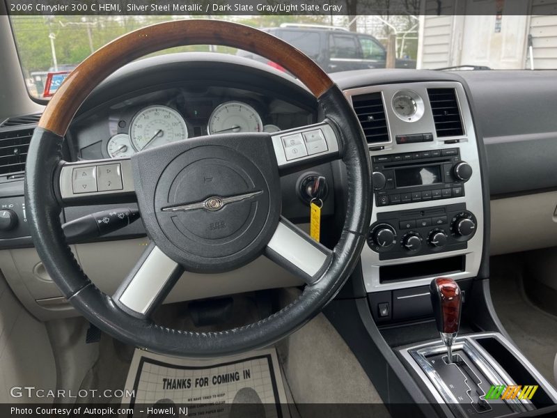 Silver Steel Metallic / Dark Slate Gray/Light Slate Gray 2006 Chrysler 300 C HEMI