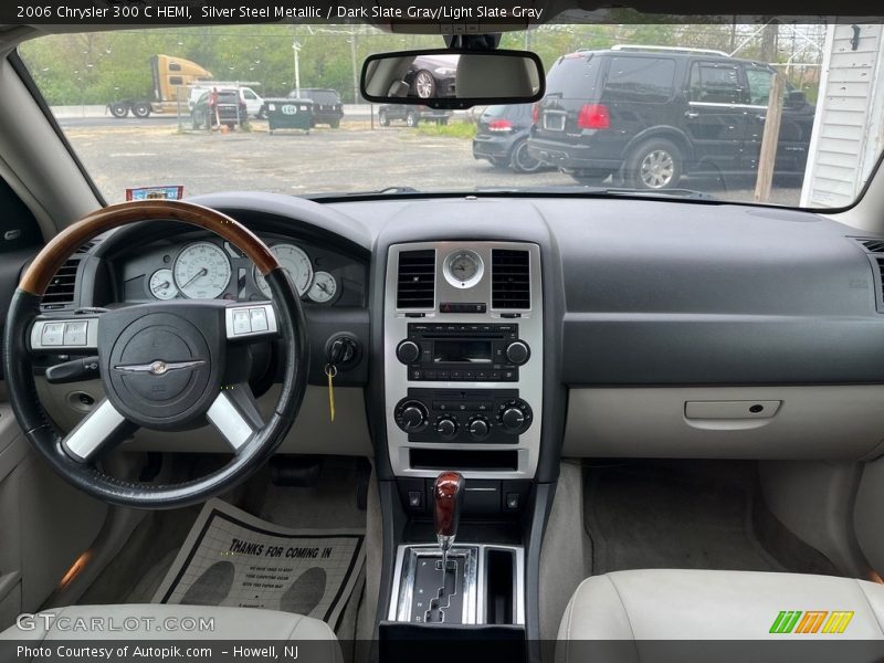 Silver Steel Metallic / Dark Slate Gray/Light Slate Gray 2006 Chrysler 300 C HEMI