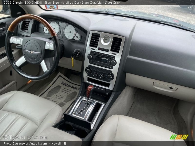 Silver Steel Metallic / Dark Slate Gray/Light Slate Gray 2006 Chrysler 300 C HEMI