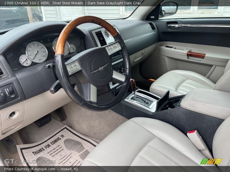 Silver Steel Metallic / Dark Slate Gray/Light Slate Gray 2006 Chrysler 300 C HEMI
