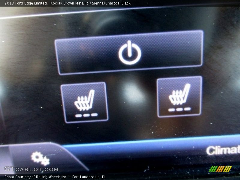 Kodiak Brown Metallic / Sienna/Charcoal Black 2013 Ford Edge Limited