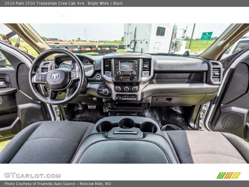Bright White / Black 2019 Ram 2500 Tradesman Crew Cab 4x4