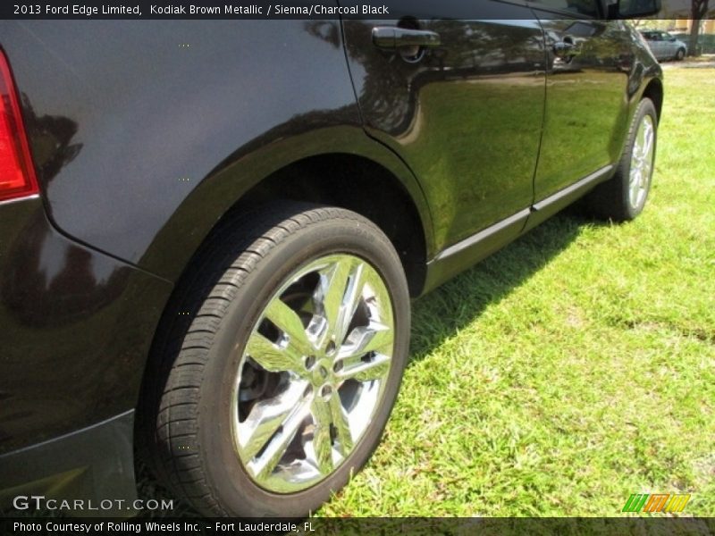 Kodiak Brown Metallic / Sienna/Charcoal Black 2013 Ford Edge Limited