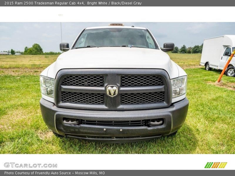 Bright White / Black/Diesel Gray 2015 Ram 2500 Tradesman Regular Cab 4x4