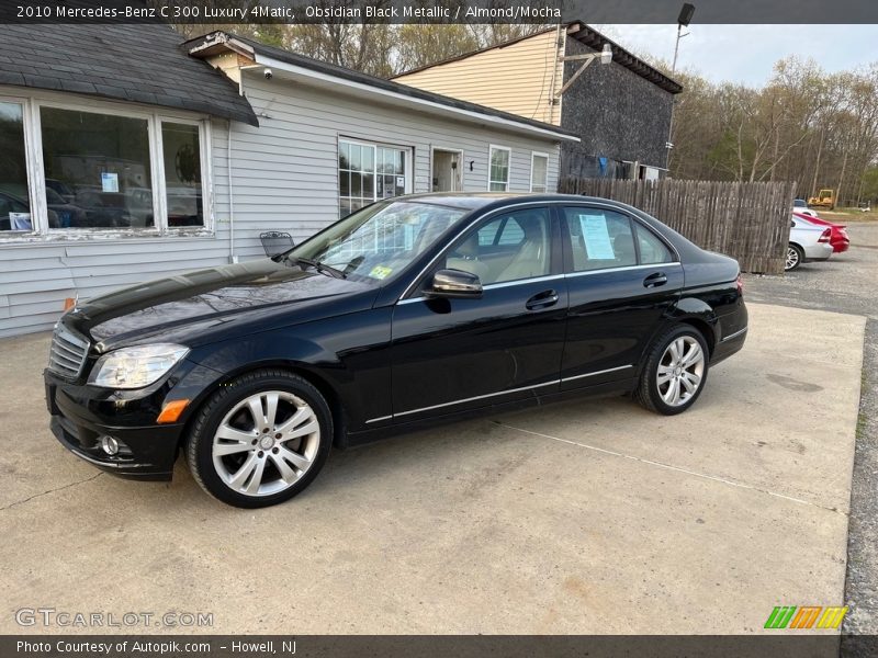 Obsidian Black Metallic / Almond/Mocha 2010 Mercedes-Benz C 300 Luxury 4Matic