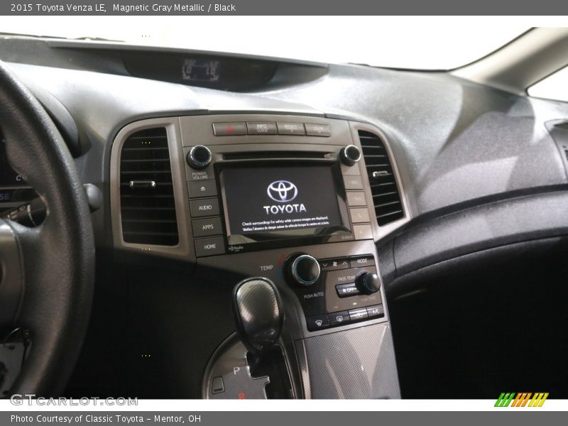 Controls of 2015 Venza LE