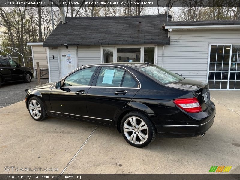 Obsidian Black Metallic / Almond/Mocha 2010 Mercedes-Benz C 300 Luxury 4Matic