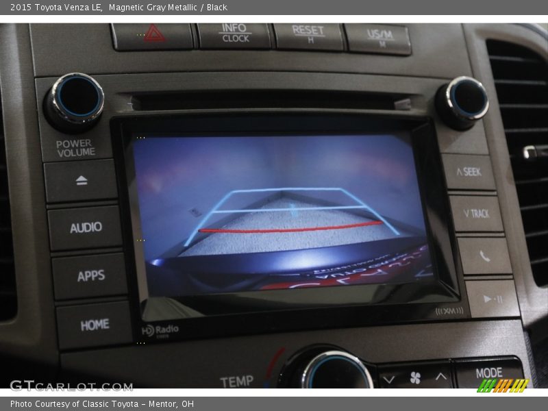 Magnetic Gray Metallic / Black 2015 Toyota Venza LE
