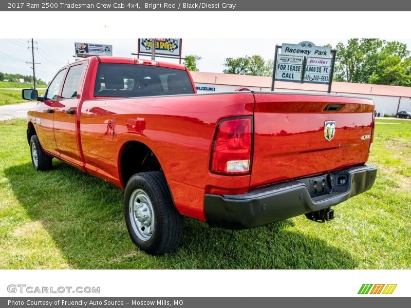 Bright Red / Black/Diesel Gray 2017 Ram 2500 Tradesman Crew Cab 4x4