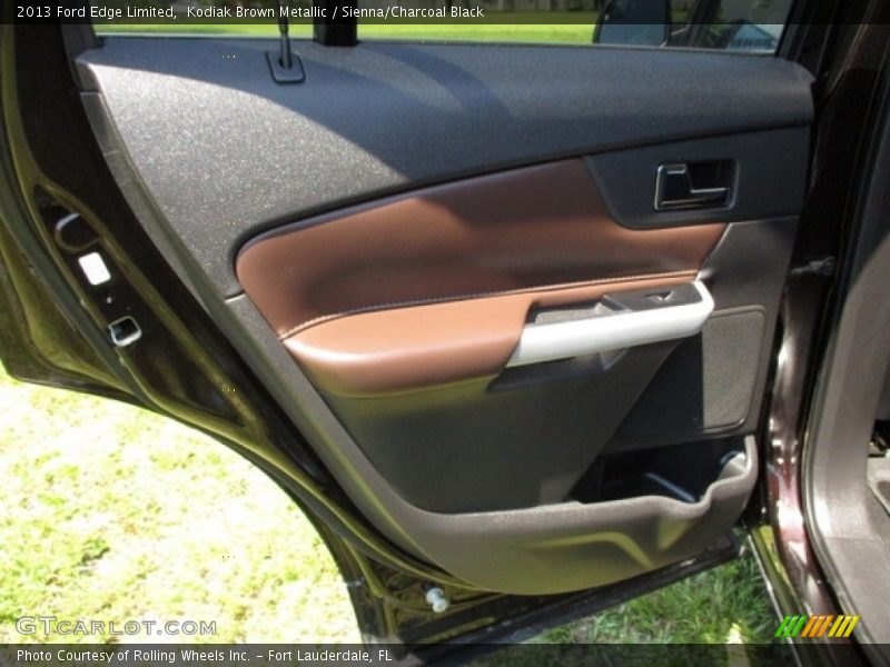 Kodiak Brown Metallic / Sienna/Charcoal Black 2013 Ford Edge Limited