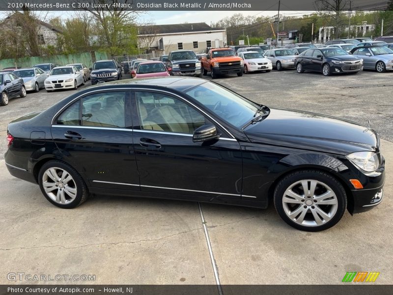 Obsidian Black Metallic / Almond/Mocha 2010 Mercedes-Benz C 300 Luxury 4Matic