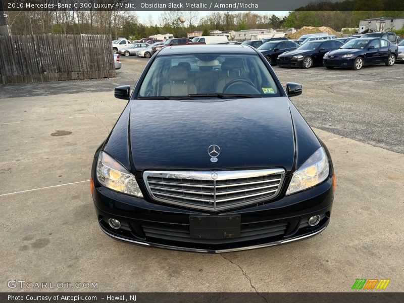 Obsidian Black Metallic / Almond/Mocha 2010 Mercedes-Benz C 300 Luxury 4Matic