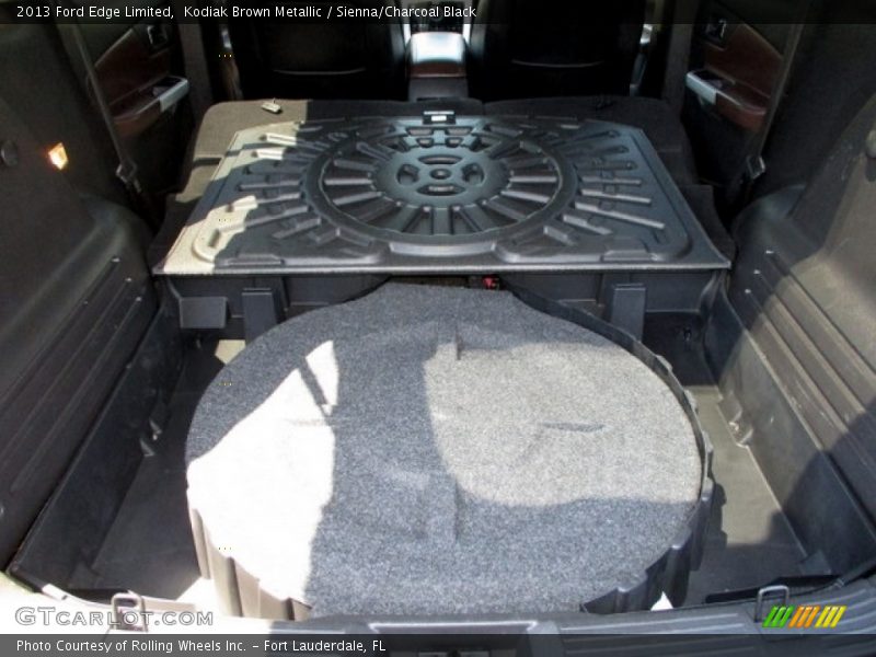 Kodiak Brown Metallic / Sienna/Charcoal Black 2013 Ford Edge Limited