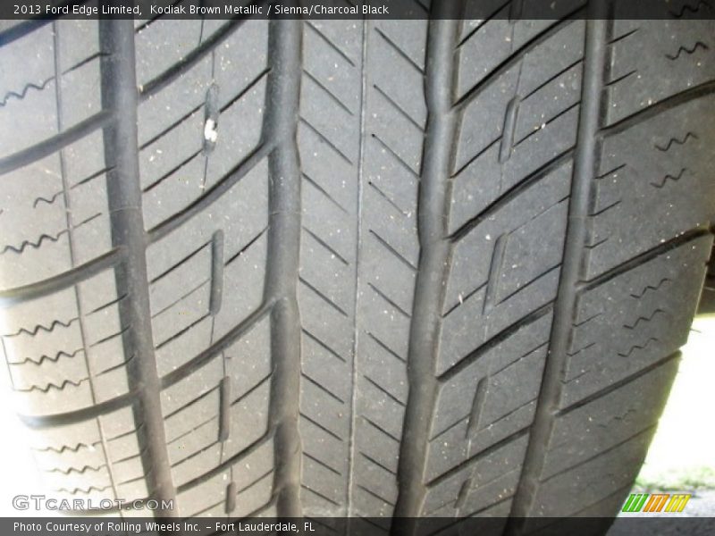 Kodiak Brown Metallic / Sienna/Charcoal Black 2013 Ford Edge Limited