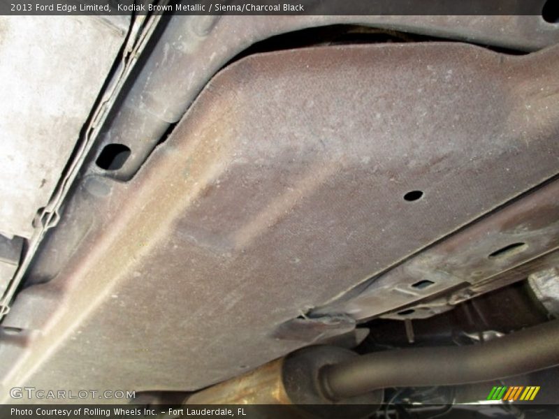 Kodiak Brown Metallic / Sienna/Charcoal Black 2013 Ford Edge Limited