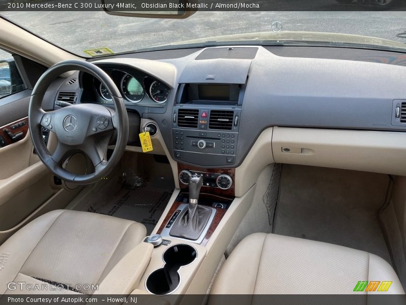 Obsidian Black Metallic / Almond/Mocha 2010 Mercedes-Benz C 300 Luxury 4Matic