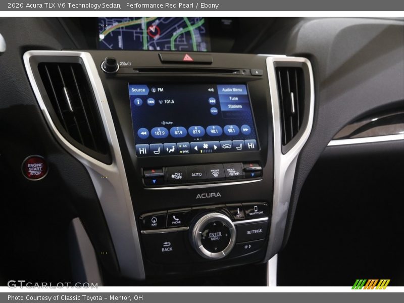 Performance Red Pearl / Ebony 2020 Acura TLX V6 Technology Sedan