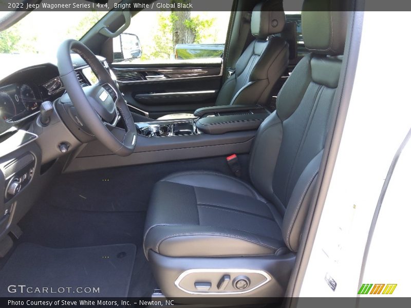 Bright White / Global Black 2022 Jeep Wagoneer Series I 4x4