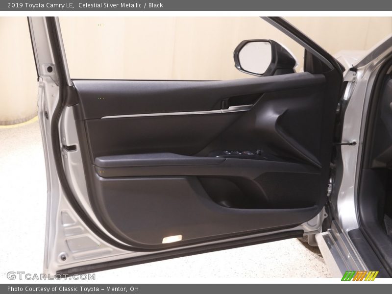 Celestial Silver Metallic / Black 2019 Toyota Camry LE