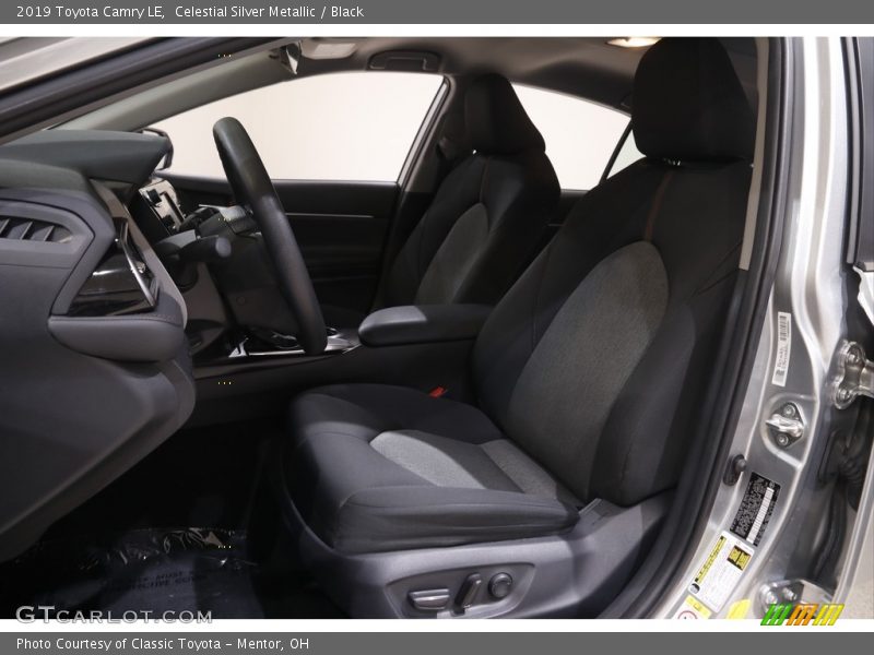 Celestial Silver Metallic / Black 2019 Toyota Camry LE