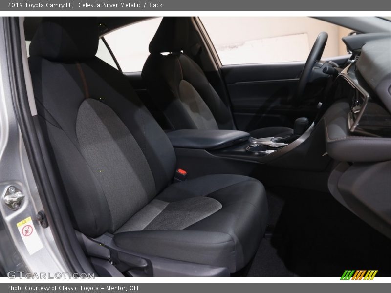 Celestial Silver Metallic / Black 2019 Toyota Camry LE