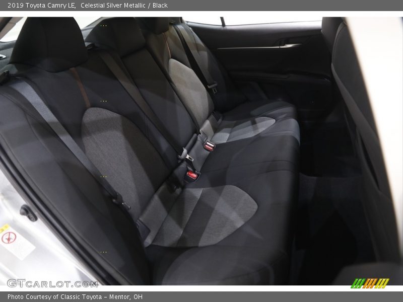 Celestial Silver Metallic / Black 2019 Toyota Camry LE