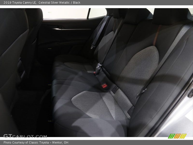 Celestial Silver Metallic / Black 2019 Toyota Camry LE