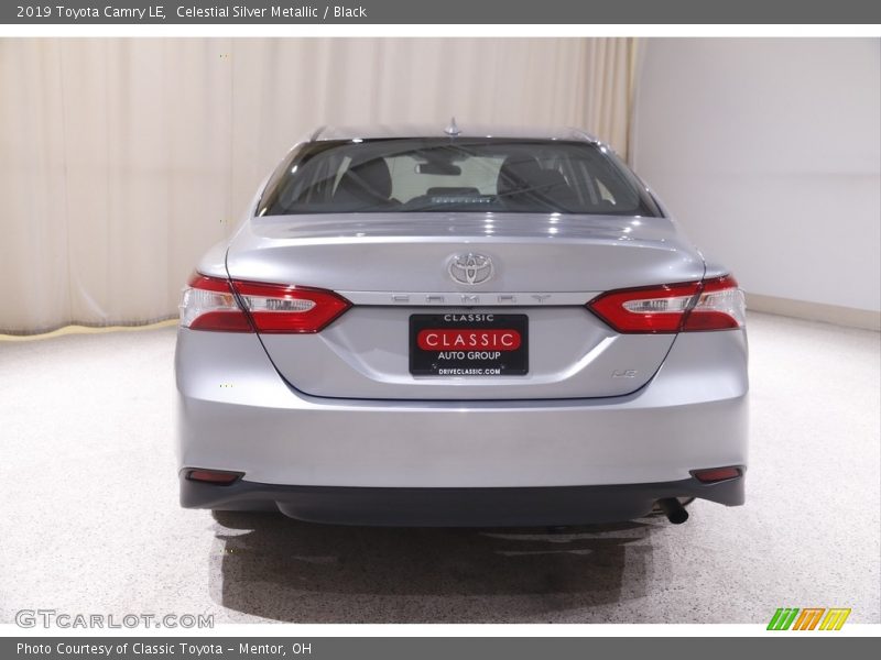 Celestial Silver Metallic / Black 2019 Toyota Camry LE